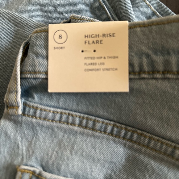 High rise flare new jeans - Picture 3 of 4